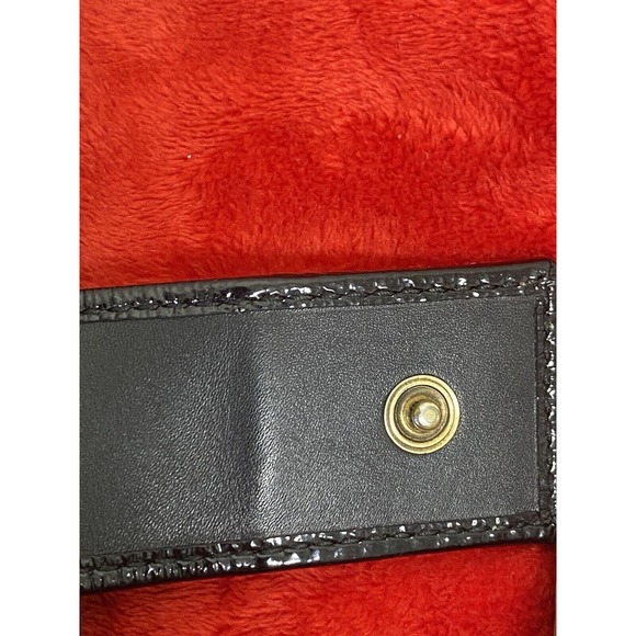 Yves Saint Laurent YSL Black Patent Leather Belle De Jour Flap Clutch With COA - Picture 10 of 16